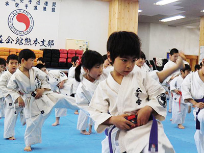 真正会 熊本支部少年部審査会