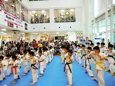 真正会 熊本支部正道会館ジュニア空手初級 記念演武会