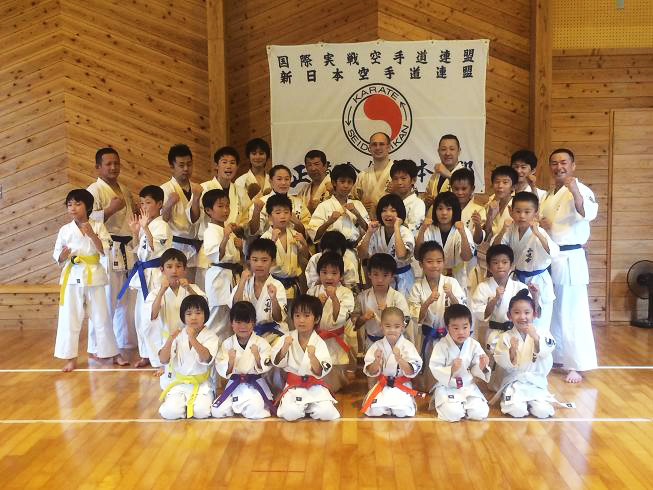 真正会 熊本支部少年部夏合宿（山都町清流館）