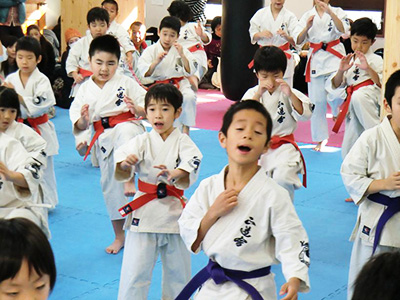 真正会 熊本支部少年部審査会