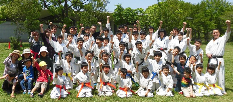 真正会 熊本支部青空教室　合同稽古