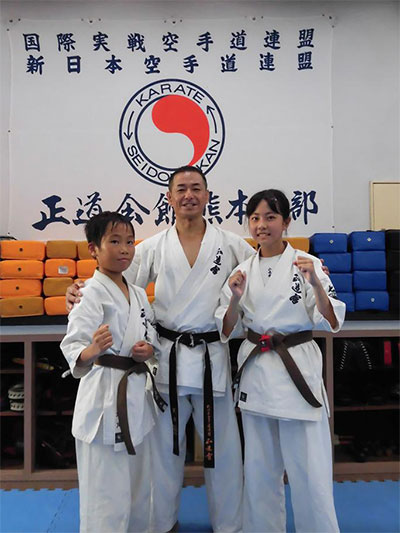 真正会 熊本支部少年部審査会