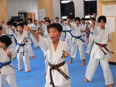 真正会 熊本支部少年部審査会