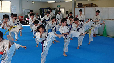 真正会 熊本支部少年部審査会