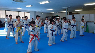 真正会 熊本支部少年部審査会