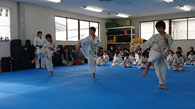 真正会 熊本支部少年部審査会