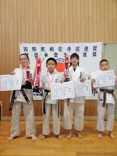 真正会 熊本支部第15回正道会館熊本県ジュニア空手道交流大会形競技 小学５・６年生クラス