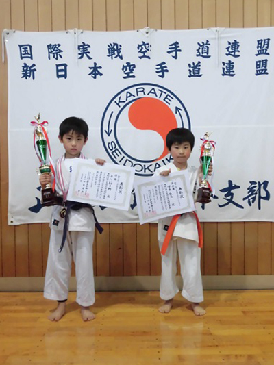 真正会 熊本支部第15回正道会館熊本県ジュニア空手道交流大会組手競技 小学１年生男子チャレンジクラス