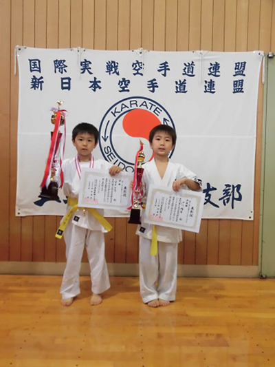 真正会 熊本支部第15回正道会館熊本県ジュニア空手道交流大会組手競技 小学１年生男子ニュージェネレーションクラス