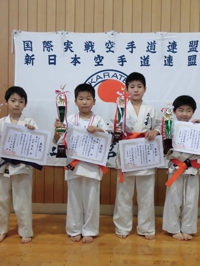 真正会 熊本支部第15回正道会館熊本県ジュニア空手道交流大会組手競技 小学２年生男子チャレンジクラス