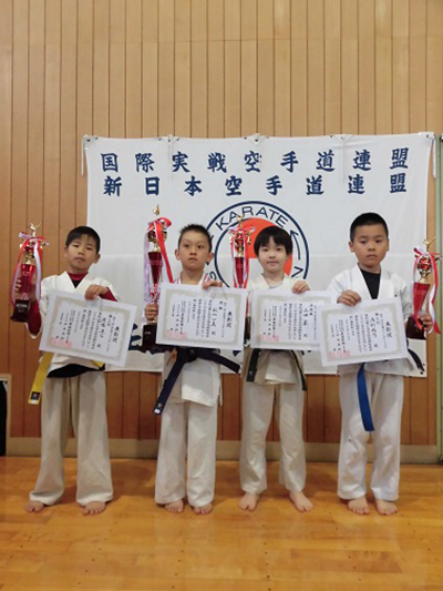真正会 熊本支部第15回正道会館熊本県ジュニア空手道交流大会組手競技 小学２年生男子ニュージェネレーションクラス