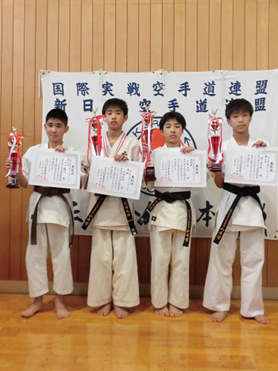真正会 熊本支部第15回正道会館熊本県ジュニア空手道交流大会組手競技 小学６年生男子ニュージェネレーションクラス