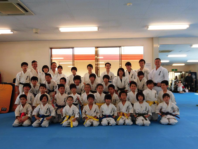 真正会 熊本支部少年部審査会