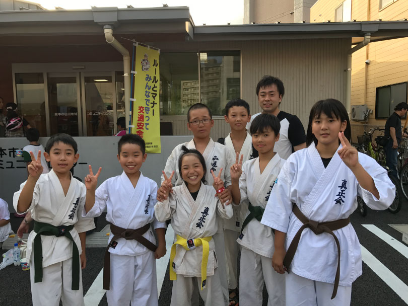 白川教室地域交流演武会