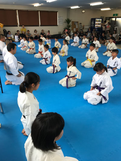 真正会 熊本支部 少年部審査会