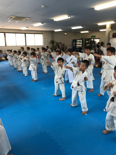 真正会 熊本支部 少年部審査会