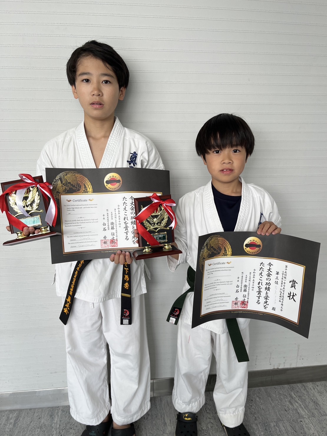 春期少年部昇級・昇段審査会