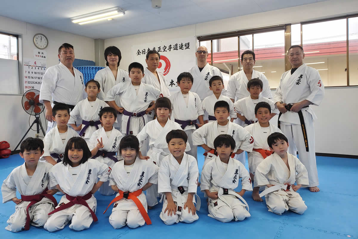 春季初級・中級・上級少年部一般部昇級昇段審査会